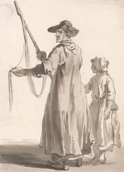 London Cries: A Lace Seller